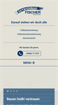Mobile Screenshot of estrichbau-fischer.de